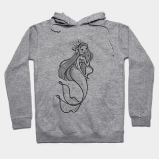 Mermaid Sketch Hoodie